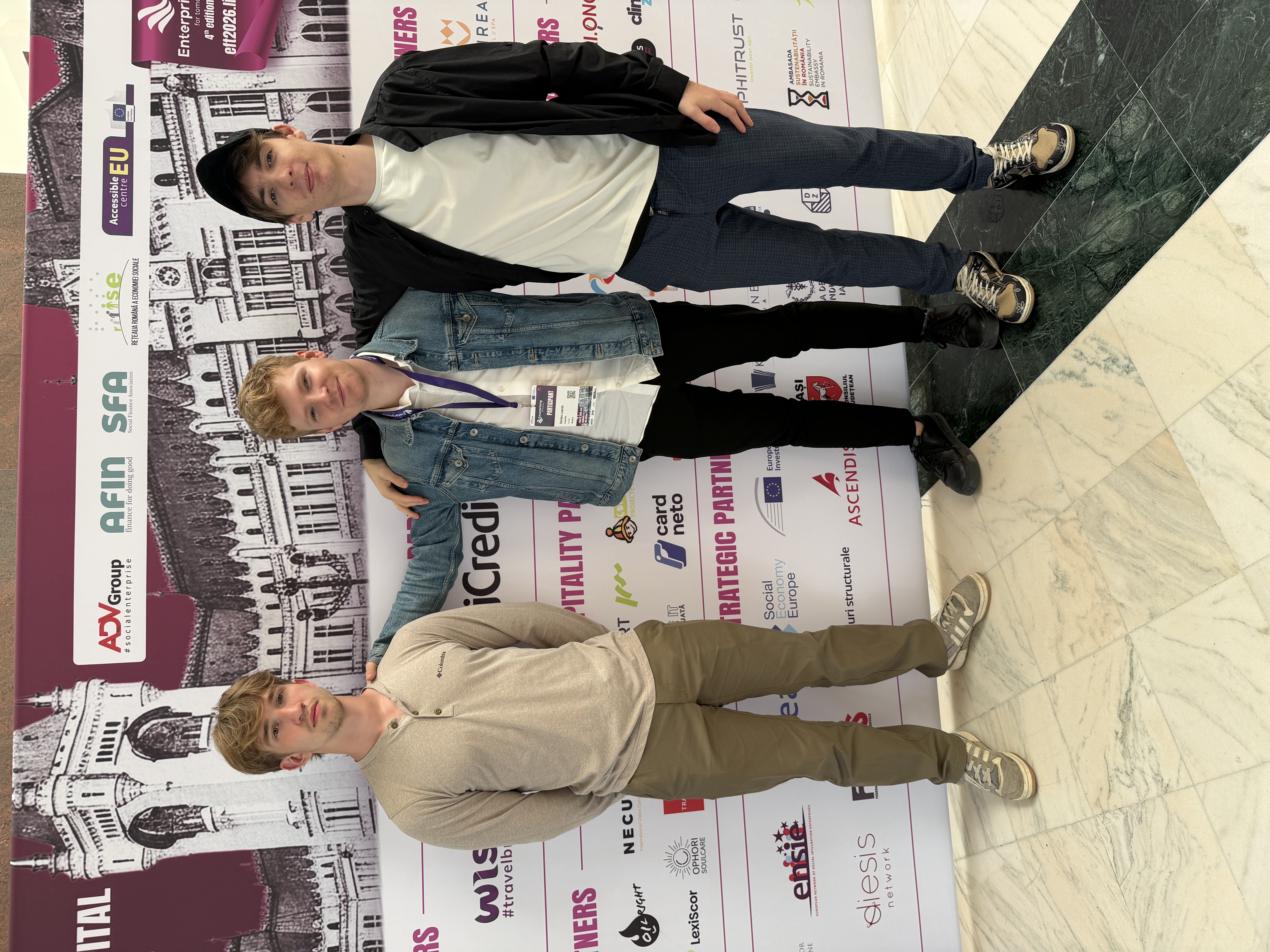 Cardneto team at Enterprising for Tomorrow