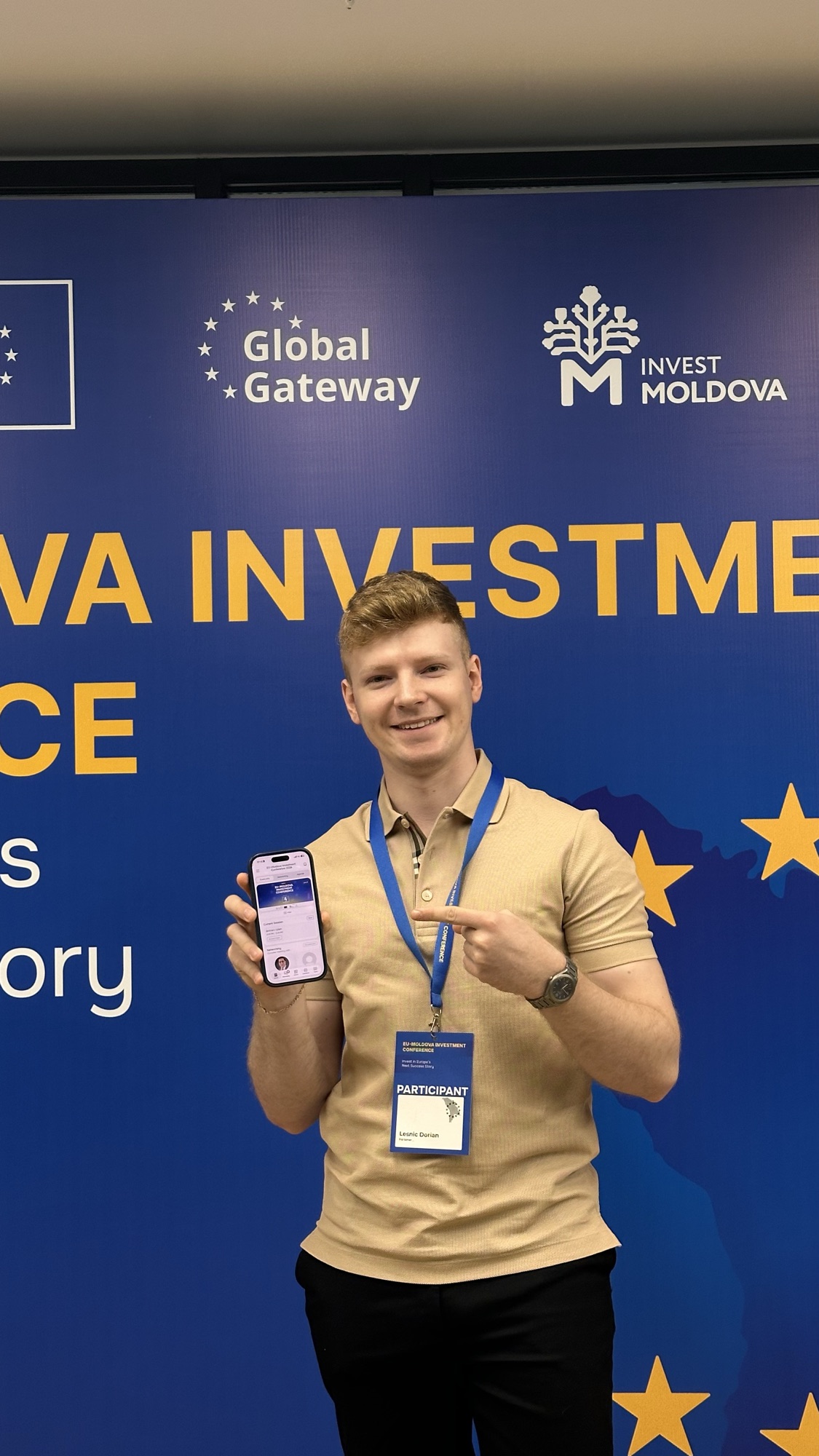 EU-Moldova Investment Conference networking